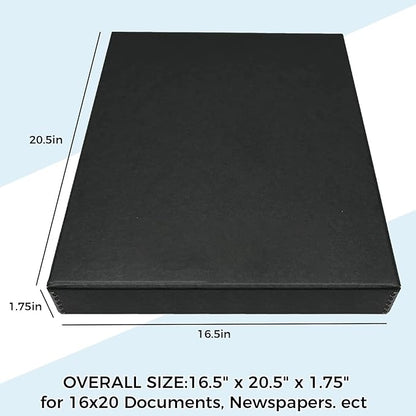 Golden State Art, Archival Folio Storage Box 16x20, Clamshell Design - Image 2