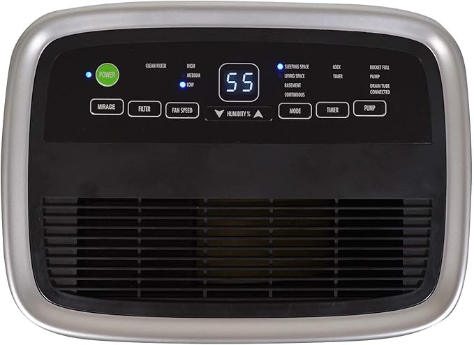 Soleus Air Energy Star Rated 4, 500 SqFt., 50 Pint Dehumidifier - Image 5