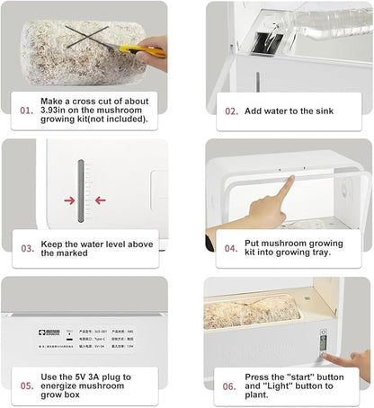 Mushroom Grow Tent, Indoor Mushroom Grow Box - Image 6