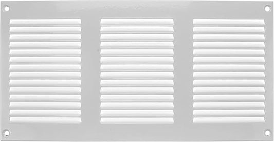 Vent Systems 12'' x 6'' Inch White Metal Vent Duct Cover by VentSystems