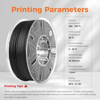 Creality Hyper PA612-CF 1.75mm 1KG, Halloween Gifts 3D Printer Filament - Image 7