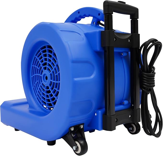 750W Commercial Floor Dryer, 750W Portable Air Mover & Commercial Floor Blower - Image 5