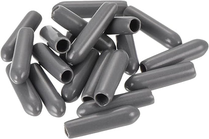 uxcell 20pcs Rubber End Caps 3mm ID Vinyl PVC Round Tube Bolt Cap Cover Screw - Image 4