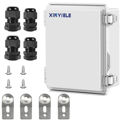Waterproof Outdoor Project ABS Plastic Junction Box IP67 Weatherproof Dustproof by XINYIELE