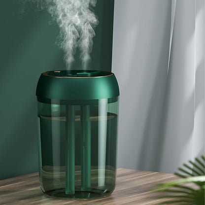 Humidifier, Double Nozzle Humidifiers, 1.8 Liters Large Capacity in Home Office - Image 3