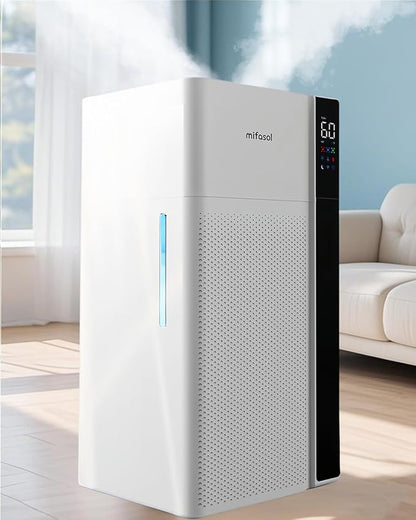 Mifasol Humidifier Large Room Warm and Cool Mist, 5.3Gal/20L Humidifiers by PureComfortPerfectHumidity