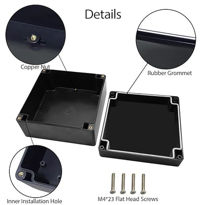 LeMotech Electrical Box ABS Plastic Project Box IP65 Waterproof Junction Box - Image 4