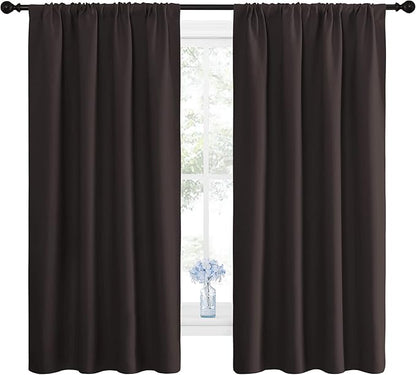 NICETOWN Blackout Curtain Panels 63 inches - Image 2