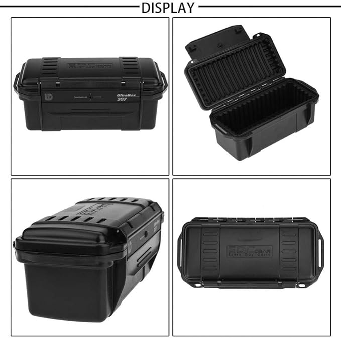 Tbest Outdoor Waterproof Shockproof Airtight Survival Box Storage Container - Image 3