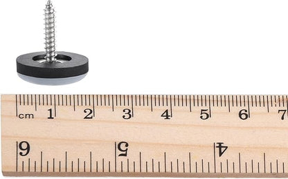 uxcell 19mm Furniture Feet Slider Glides Screw-in Chair Leg Protector Pads PTFE - Image 6