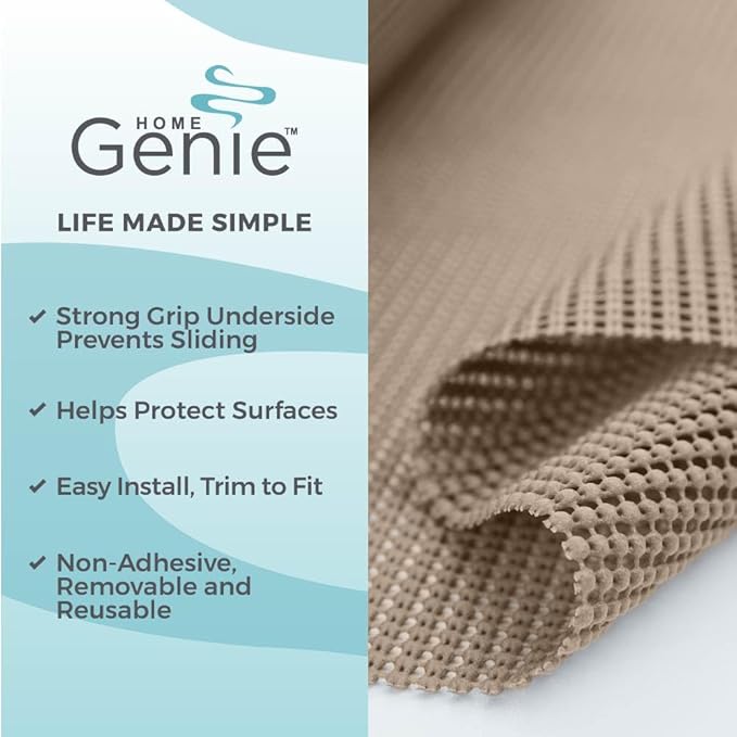 HOME GENIE Shelf Drawer and Cabinet Liner, Durable - Image 2