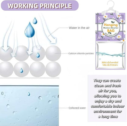 Moisture Absorbers Packets, Dehumidifier Bags, Hanging Moisture Absorber Bag - Image 5
