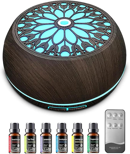 550ml Large Capacity Essential Oil Diffuser by Unknown