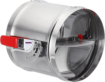 PATIKIL HVAC Duct Manual Volume Backdraft Damper, 8 Inch, Airflow Ducting by PATIKIL