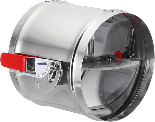 PATIKIL HVAC Duct Manual Volume Backdraft Damper, 8 Inch, Airflow Ducting by PATIKIL