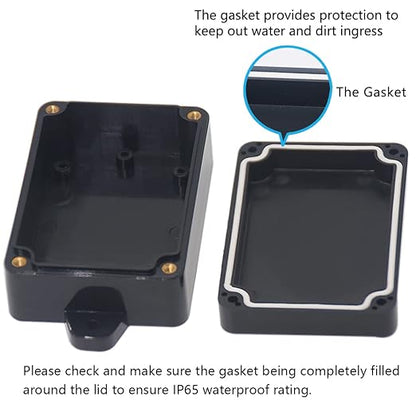 Zulkit Junction Box IP65 Waterproof ABS Plastic Universal Electrical Boxes - Image 4