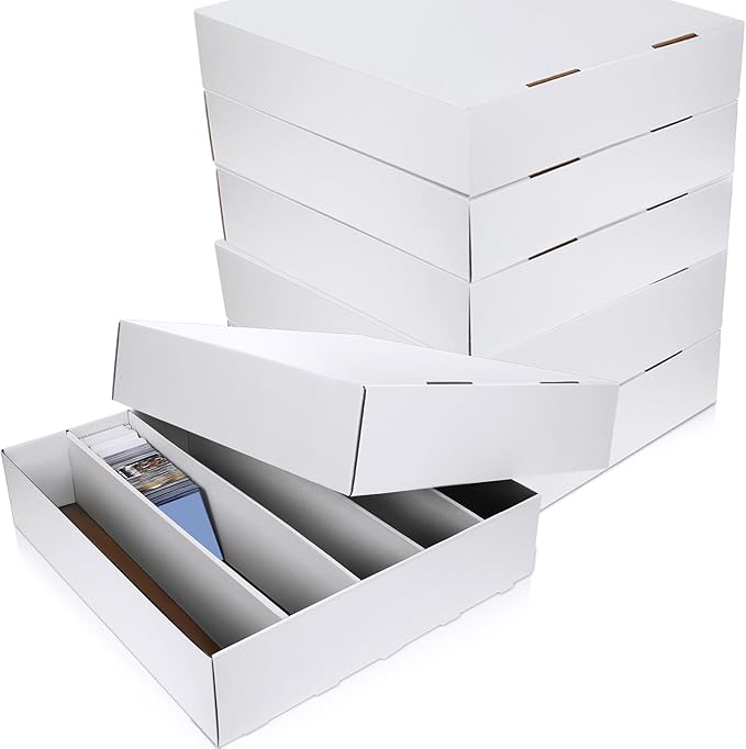Yexiya 5000 Count Card Storage Boxes by Yexiya