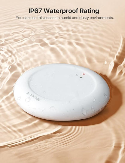X-Sense Wi-Fi Water Leak Detector Kit, Smart Water Sensor Alarm - Image 8