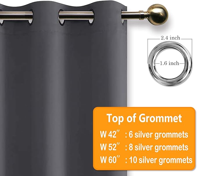 Hiasan Grommet Blackout Curtains - Image 6