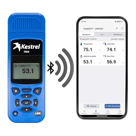 Kestrel 7000 Environmental Meter – Rugged Temperature & Humidity Monitor - Image 4