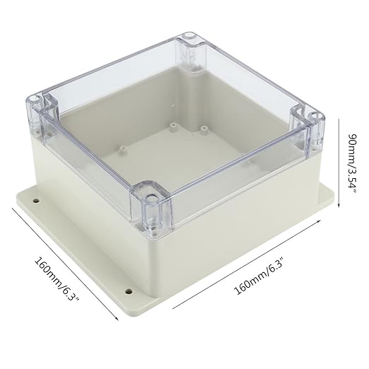 Waterproof Dustproof ABS Plastic Junction Box Universal Electric Project - Image 3