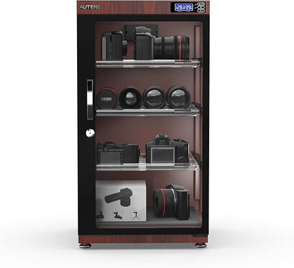 AUTENS 105L Dehumidifying Dry Cabinet Box, Wood grain Design Digital Control - Image 6