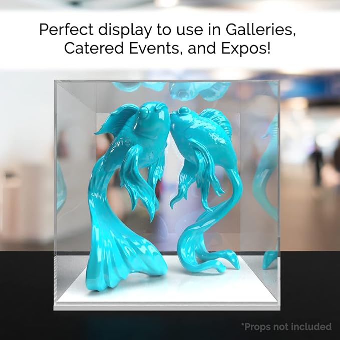 12" x 12" Clear Acrylic Display Box - Image 2