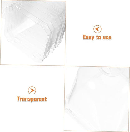 Mipcase 10pcs Plastic Cloche Dome - Image 3