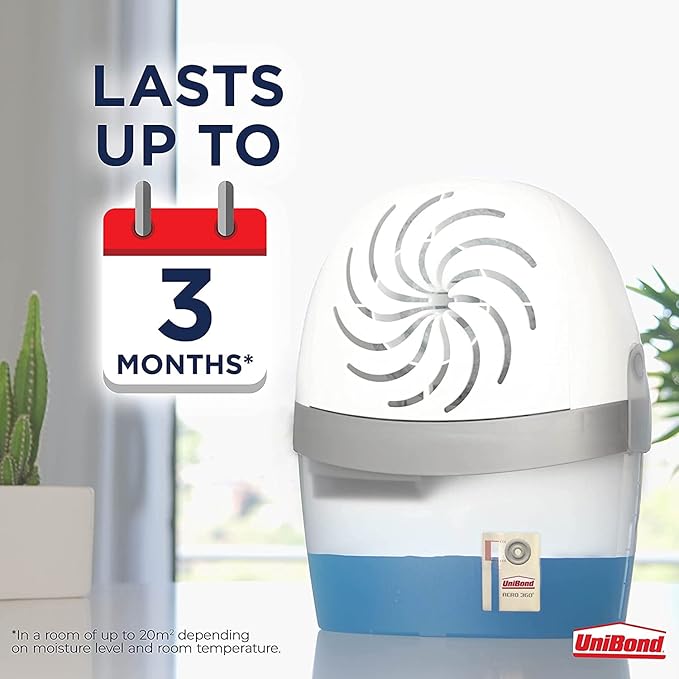 UniBond AERO 360° Moisture Absorber Waterfall Freshness Refill Tab, Aromatherapy - Image 6