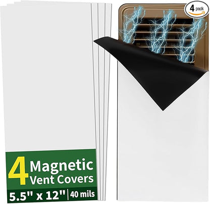 FINDMAG Strong Magnetic Vent Covers, 5.5" x 12" Magnetic Vent Cover by FINDMAG