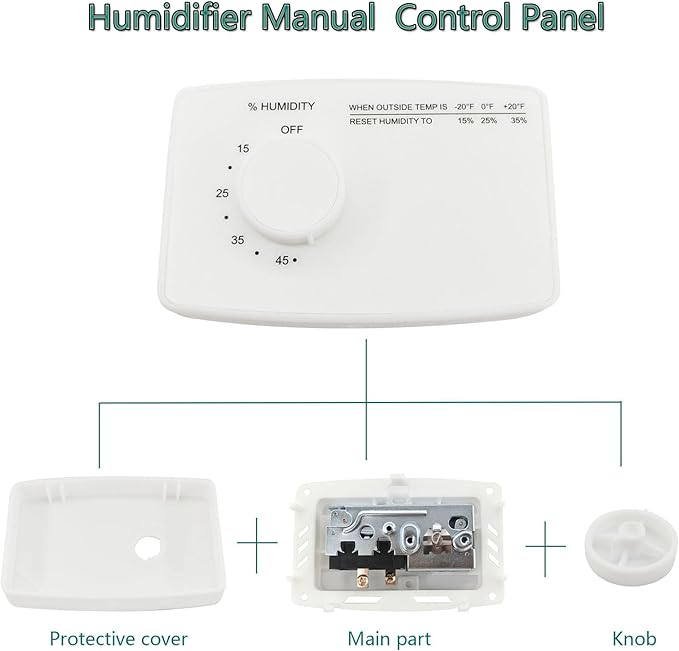 Humidistat Switch 4655, Manual Digital Control - Image 3