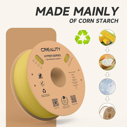 Official Creality Hyper PLA Filament 1.75mm, High Speed PLA 30-600mm/s Rapid 3D - Image 5