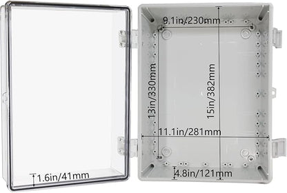 Waterproof Outdoor Electrical Box Junction Box Weatherproof IP67 ABS Plastic - Image 4