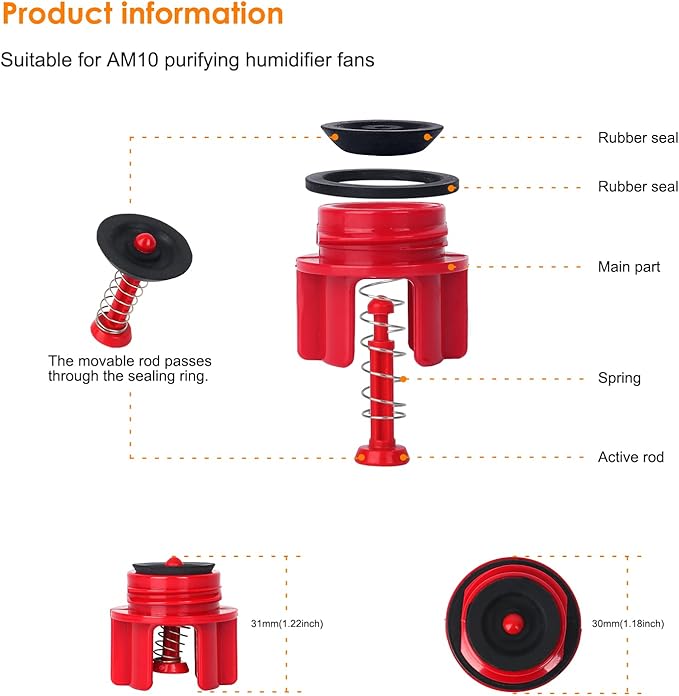 Humidifier Water Tank Plug Compatible - Image 2