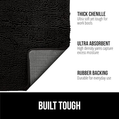 GORILLA GRIP SOAKSTOPPER Dog Door Mat, Machine Washable Rug Absorbent Doormat - Image 2
