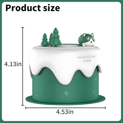 Cute Pet Humidifier, Cat Cake Humidifier, USB Plug-in Use, Desktop Silent Spray - Image 3