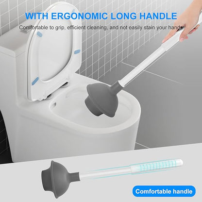 SetSail Toilet Brush and Plunger Set, Toilet Plungers - Image 6