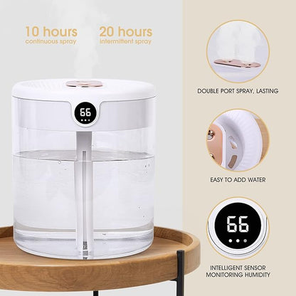 Desktop Humidifier, Humidifier For Bedroom, Baby Room, humidifier sensor - Image 3