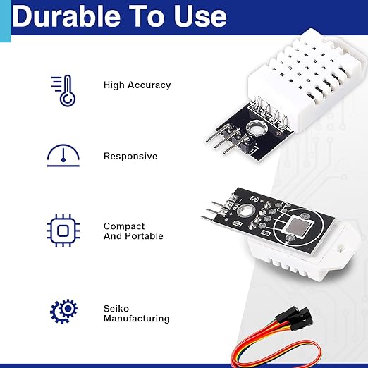 6 Set Digital Temperature and Humidity Sensor Modules, Compatible - Image 5