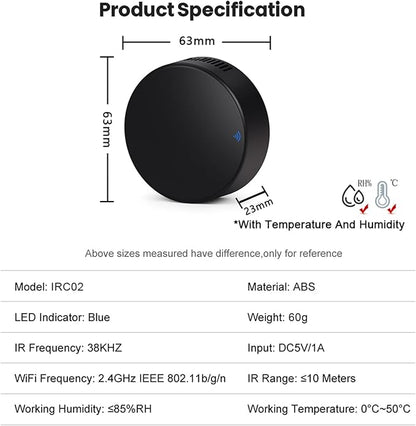 Smart IR Remote Control: Universal WiFi Infrared Remote Control - Image 7