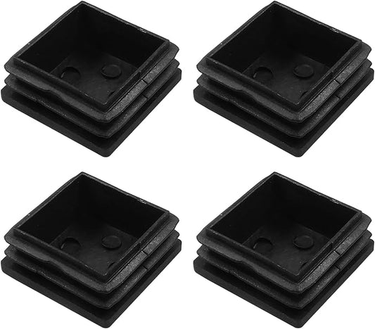 4 Pack 1-1/2" Square Plastic Plugs by Bonsicoky