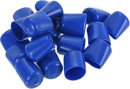 uxcell 20pcs Rubber End Caps 21mm ID Vinyl Round Tube Bolt Cap Cover Screw - Image 4