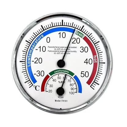 5" Indoor Outdoor Hygrometer/Thermometer, Humidity Gauge Indicator Temperature by Unknown