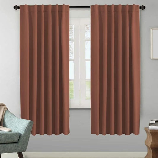 H.VERSAILTEX Blackout Curtains Thermal Insulated Window Treatment Panels Room by HVERSAILTEX