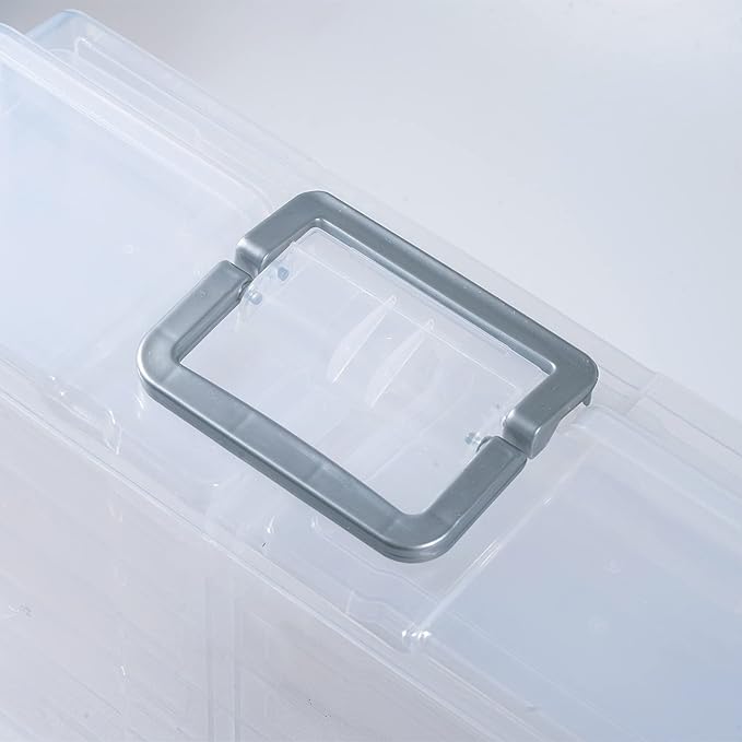 novelinks Transparent 4" x 6" Photo Organizers and Photo Storage Box - Image 8