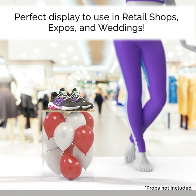 12" x 12" x 16" Clear Acrylic Display Box - Image 3