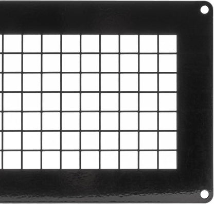 Repa Market 10" x 5" Inch Black Galvanized Steel Rectangular Crawl Space Vent - Image 9