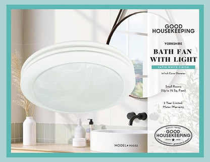 Good Housekeeping (90052 Yorkshire 80 CFM 2.5 Sones Decorative Bathroom - Image 2