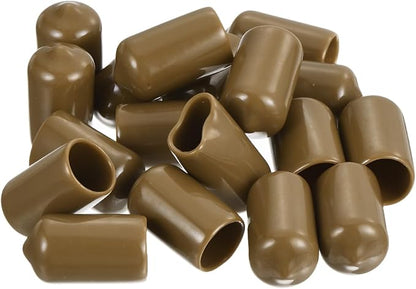uxcell 20pcs Rubber End Caps 12mm ID Vinyl PVC Round Tube Bolt Cap Cover Screw - Image 4