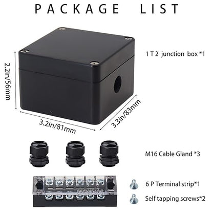 Watertight Junction Box, IP67 Waterproof Electrical Project Box - Image 7